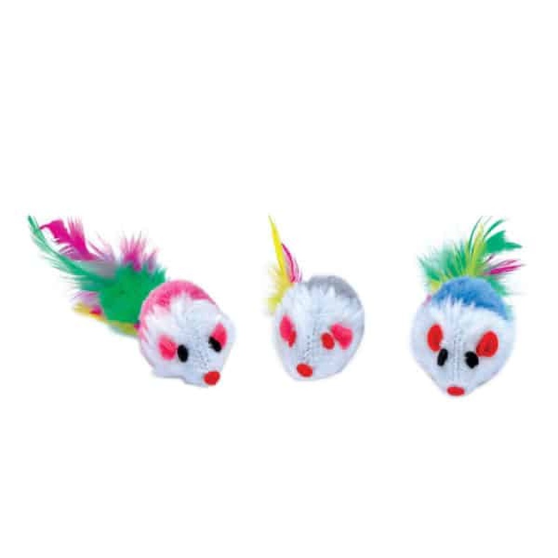 Coastal Turbo Feather Tailed Mouse Cat Toy