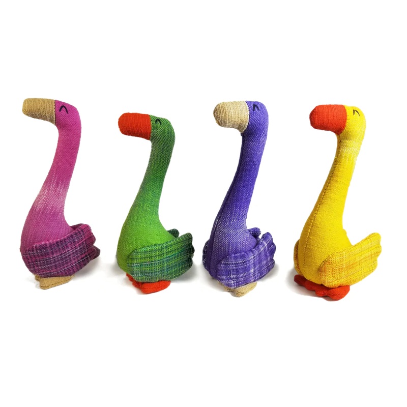Goli Design Cotton Silli Goose Cat Toys 2"