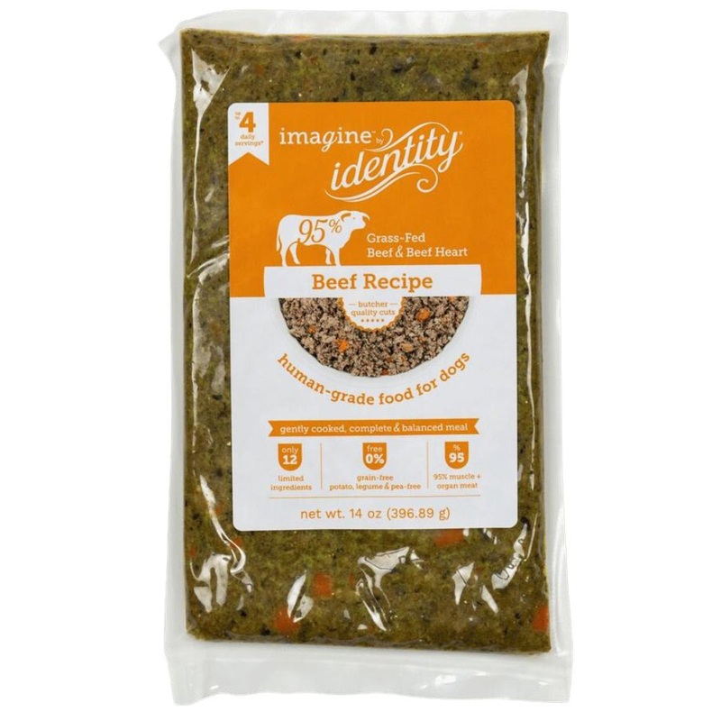 Identity Imagine 95% Beef Gently Cooked Wet Dog Food 14oz