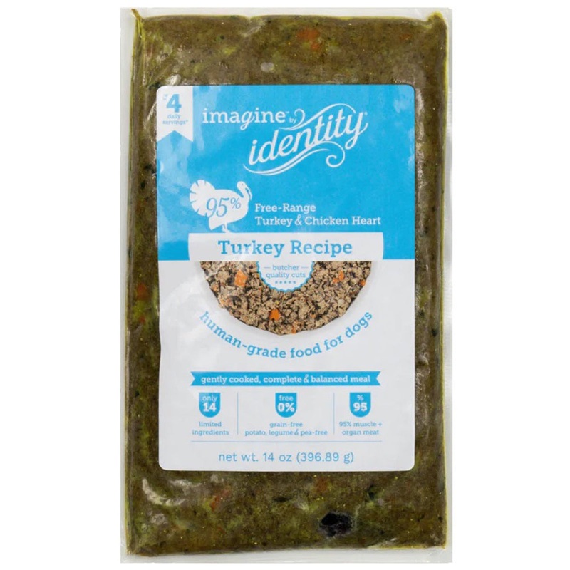 Identity Imagine 95% Turkey Gently Cooked Wet Dog Food 14oz