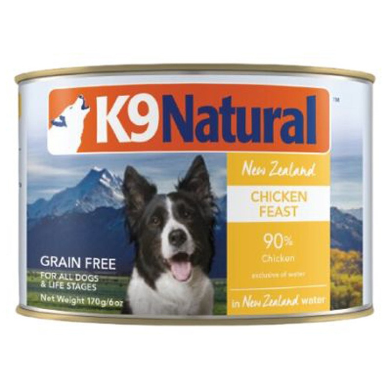 K9 Natural Chicken Feast Canned Dog Food 6oz