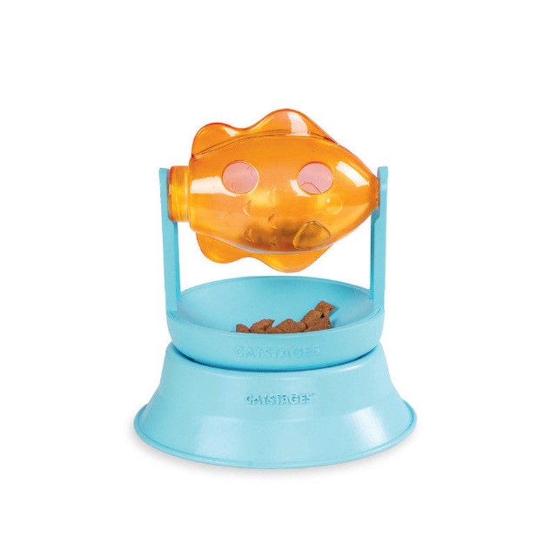 Catstages - 2 in 1 Topper Spin Fish Bowl