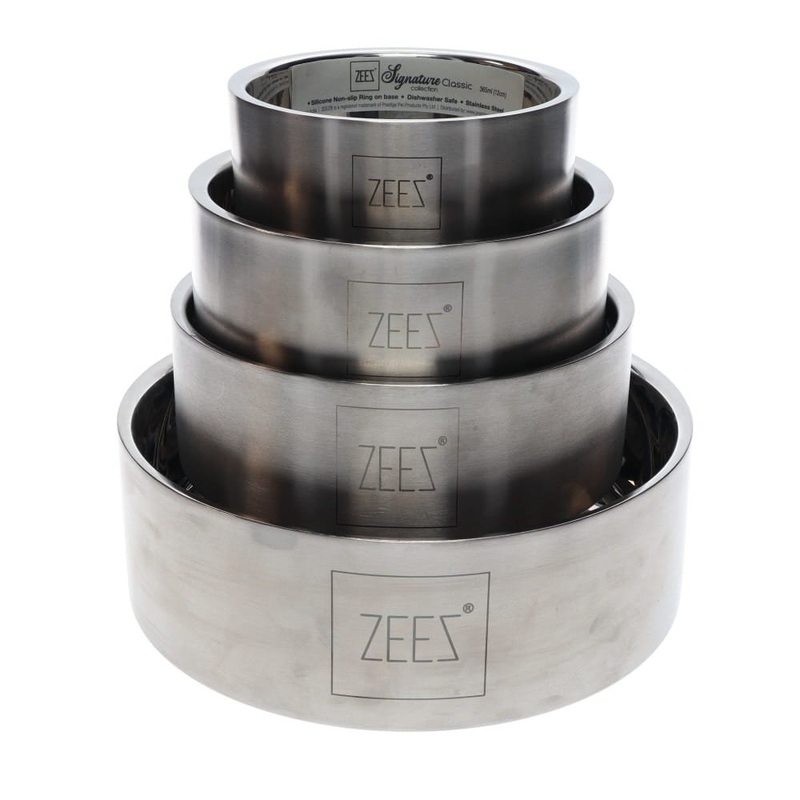 Zeez Signature Collection Ss Classic Pet Bowl