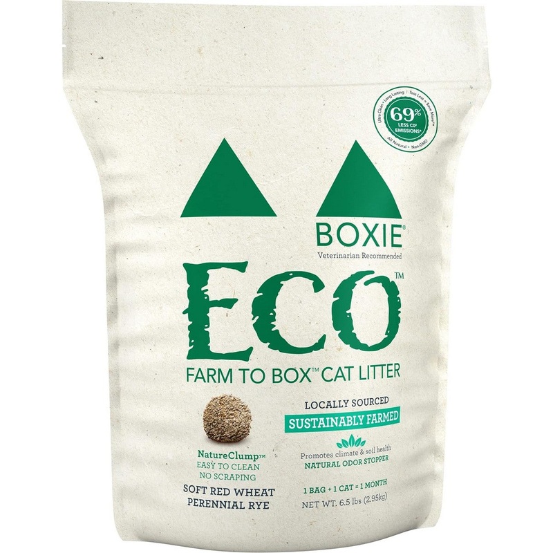 Boxie Cat Eco Ultra Sustainable Plant-Based Clumping Cat Litter 6.5lb