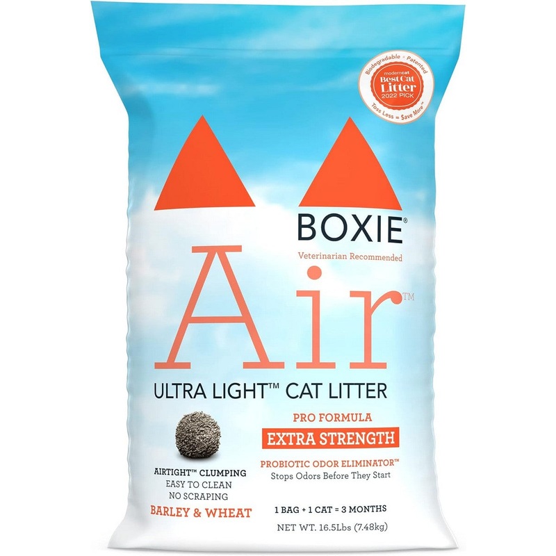Boxiecat Air Lightweight Extra Strength Premium Clumping Litter 16.5lb