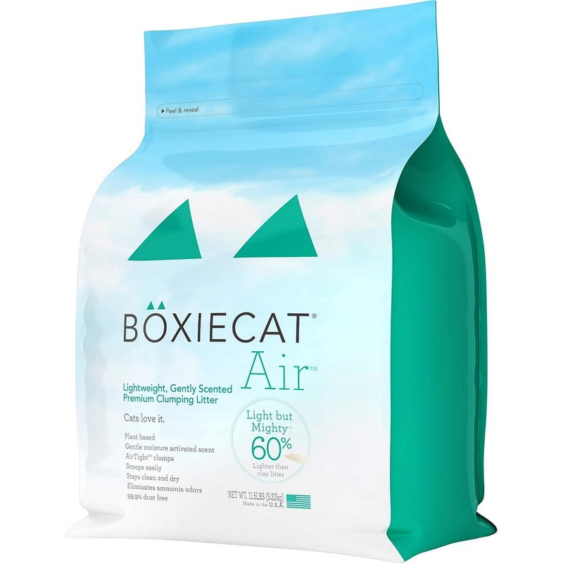 Boxiecat Air Lightweight Gently Scented Premium Clumping Cat Litter 11.5lb