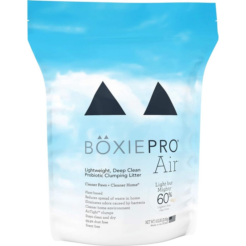BoxiePro Air Lightweight Deep Clean Probiotic Clumping Litter 6.5lb