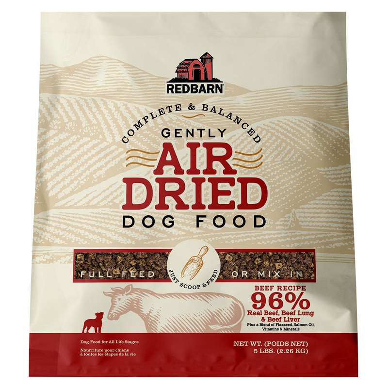 Redbarn Air Dried Beef Recipe Dog Food 5lb