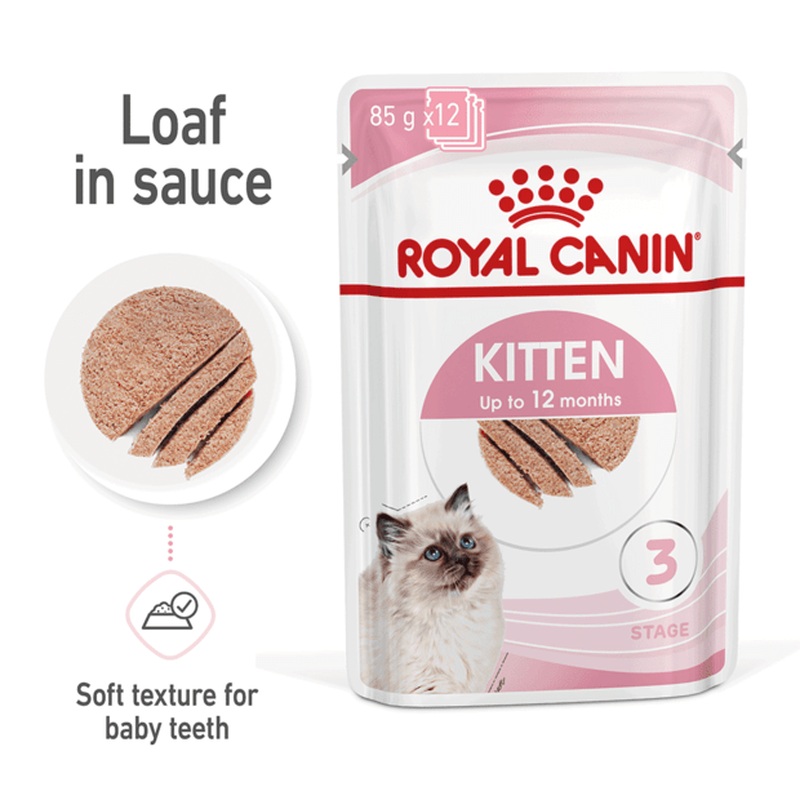 Royal Canin Kitten Instinctive Loaf Pouch 85g