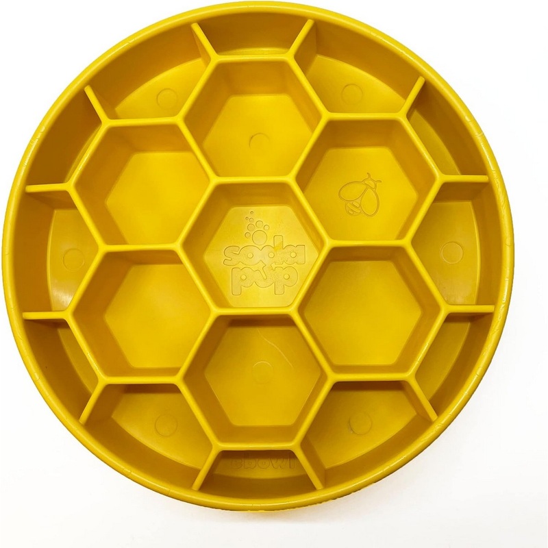 SodaPup Honeycomb Enrichment Bowl Slow Feeder