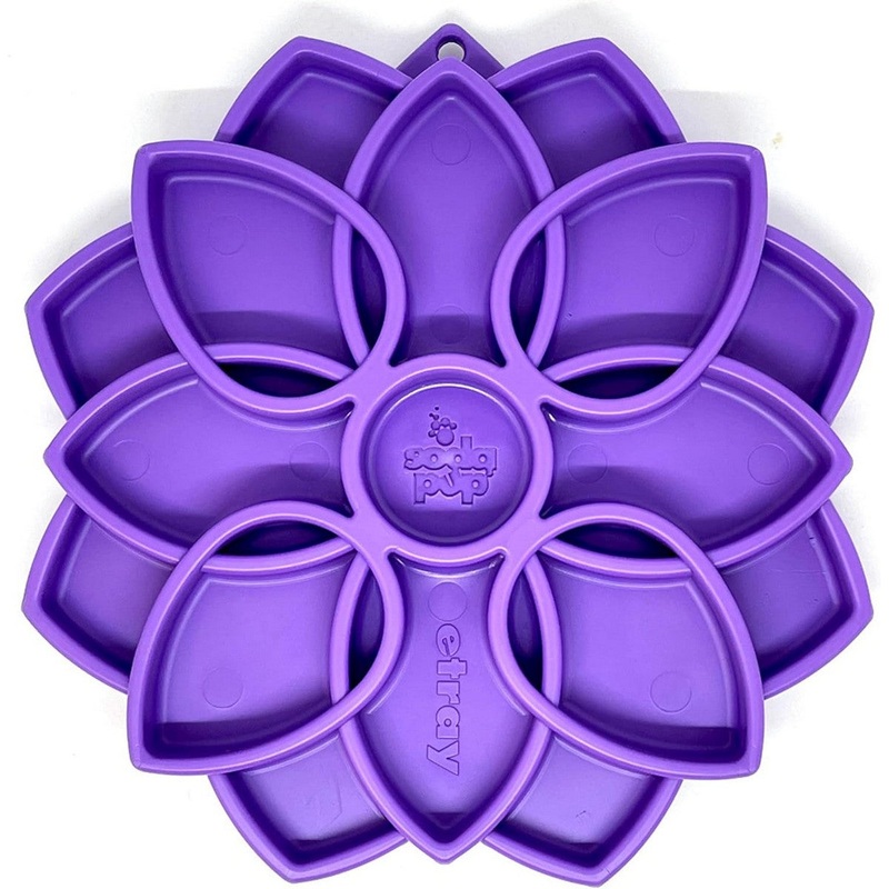 SodaPup Mandala eTray Feeder Purple