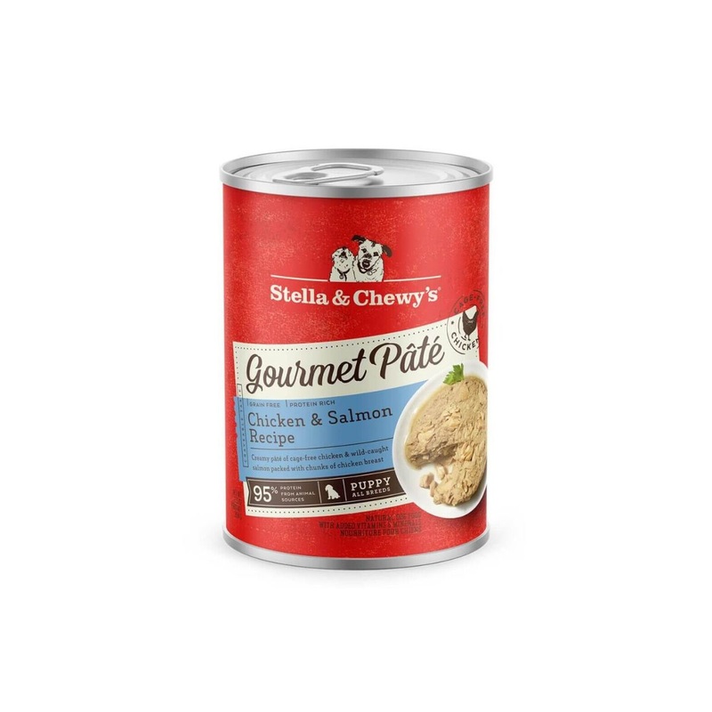 Stella & Chewy's Gourmet Pate with Chicken & Salmon for Puppies 12.5oz