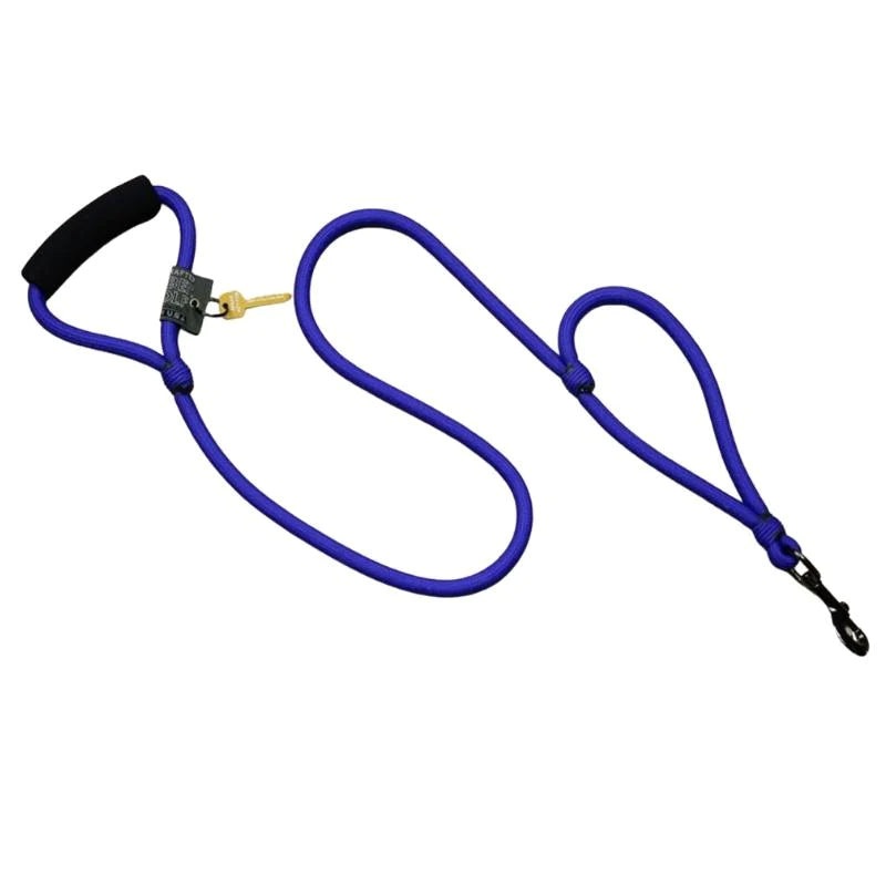 Timberwolf Alpine Rope Dog Leash Blue 5/16"x 72"