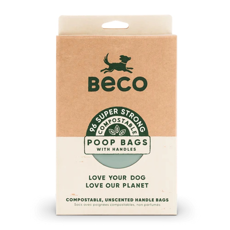 Beco Compostable Poop Bags with Handles