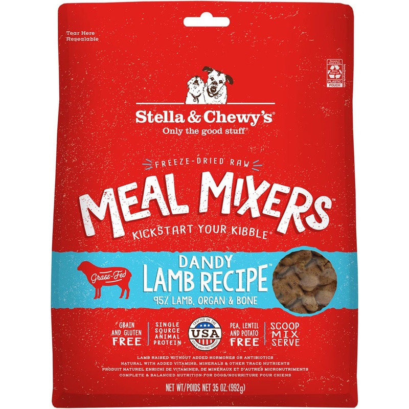 Stella & Chewy's Freeze-Dried Meal Mixers Lamb Dog Food 35oz