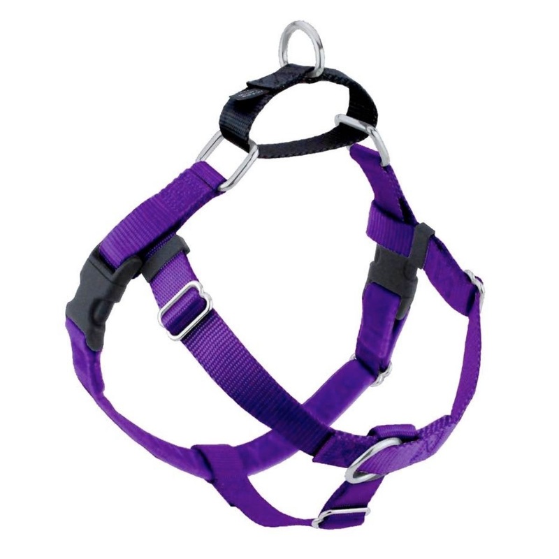 2 Hounds Design Freedom No-Pull Dog Harness - Small 5/8" x 20-24" - Purple