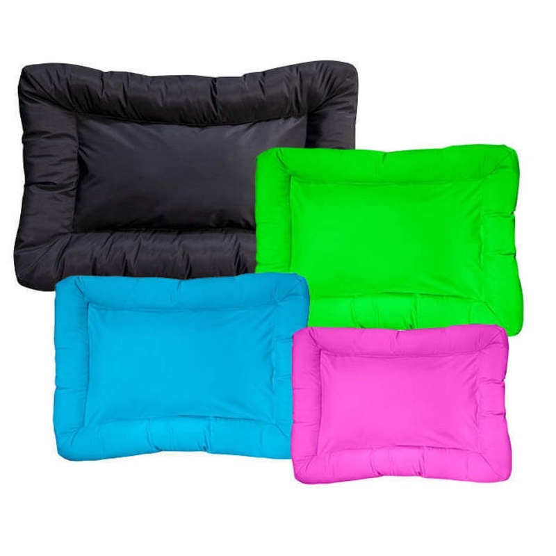 Cycle Dog Layout Dog Bed Black XL 38"x24"