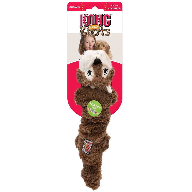 Kong Scrunch Knot Squirrel