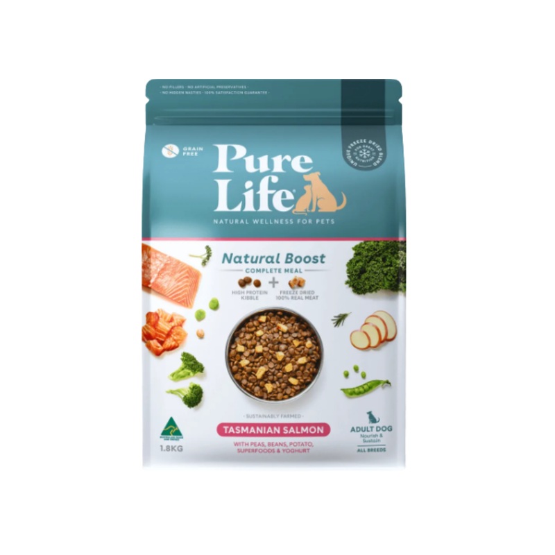 Pure Life Natural Boost Dog Adult Salmon