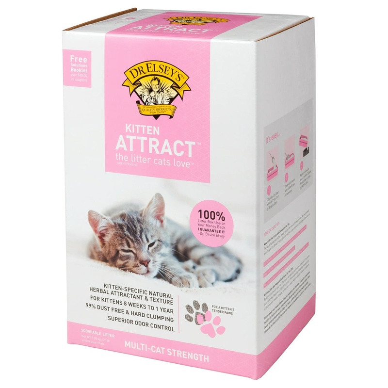 Dr. Elsey's Precious Cat Kitten Attract Cat Litter 20lb