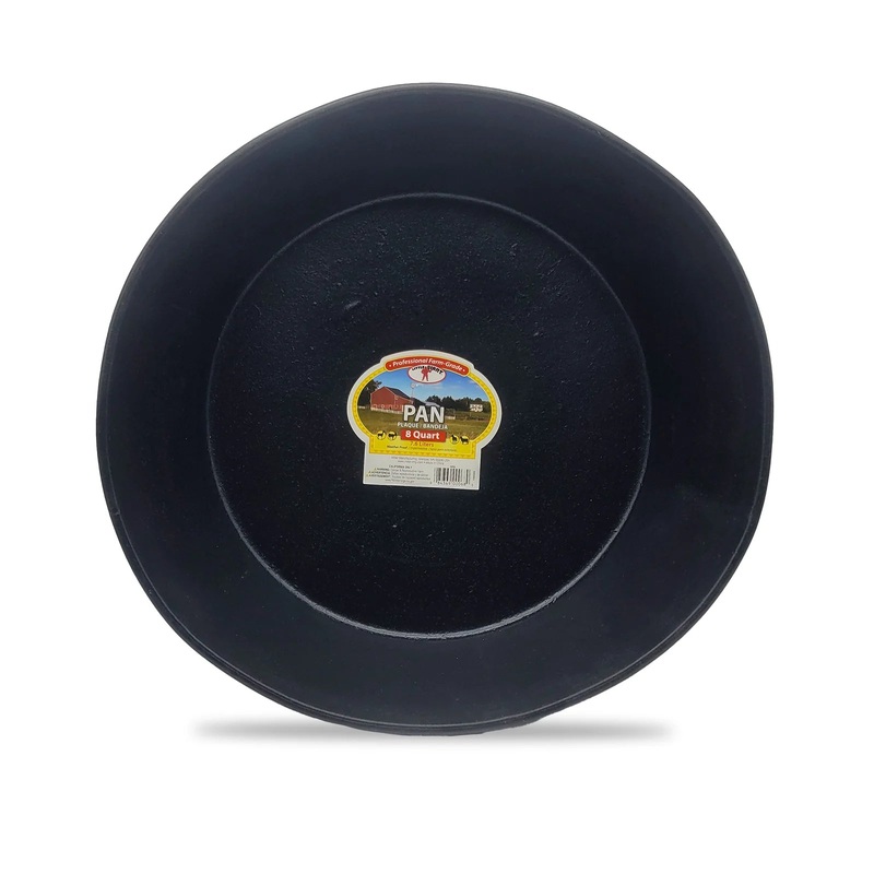 DuraFlex Rubber Feed Pan - 8qt
