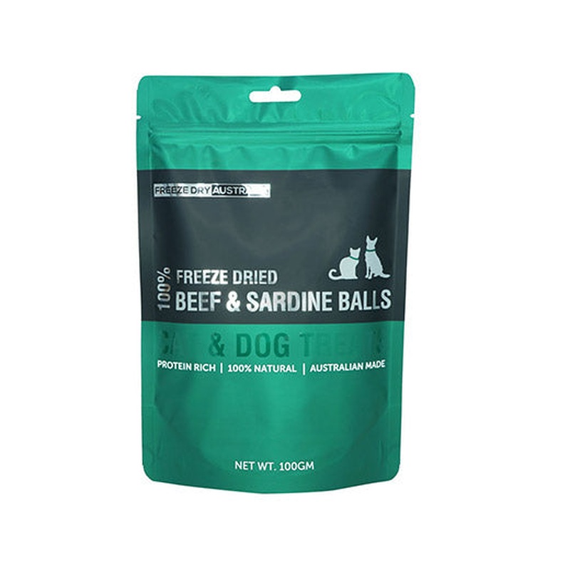 Freeze Dried Beef & Sardine Balls
