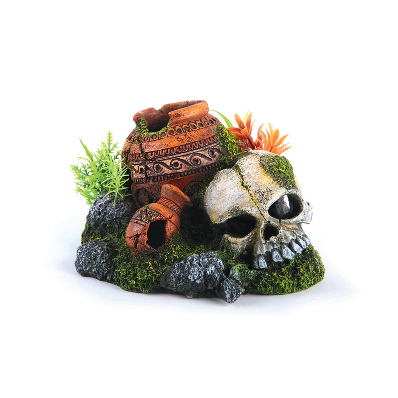 Kazoo Skull With Plants & Air