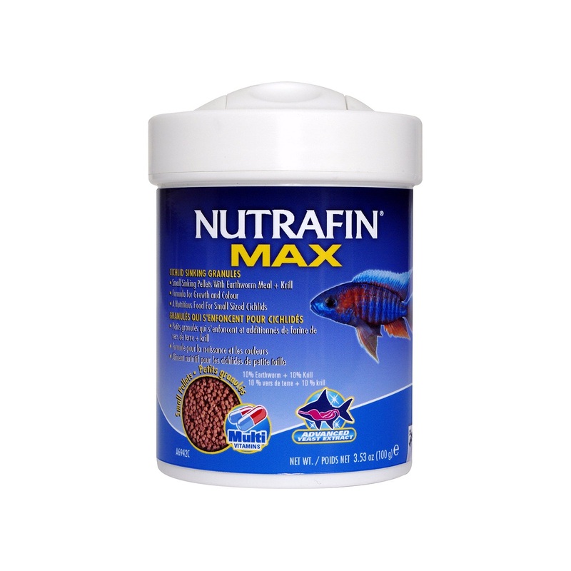 Nutrafin Max Cichlid Granules Medium