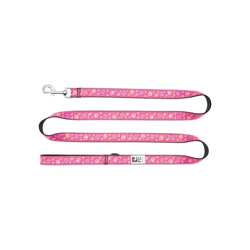 RC Pet Dog Leash 3/4" x6' - Fresh Tracks Pink