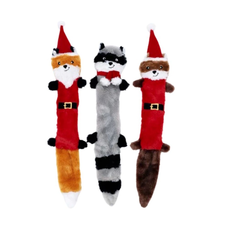ZippyPaws Holiday Skinny Peltz Large 3 Pack