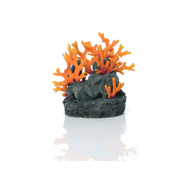 biOrb Lava Rock with Fire Coral Ornament