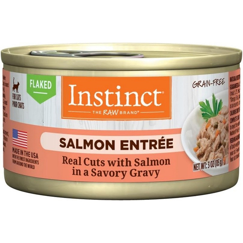 Instinct Flaked Entrees Wet Cat Food - Salmon - 3oz Can