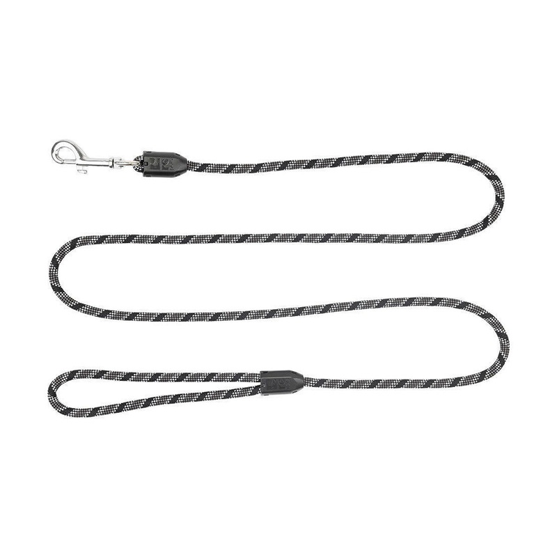 RC Pet Products Dog Rope Leash 1/2"x5' Black