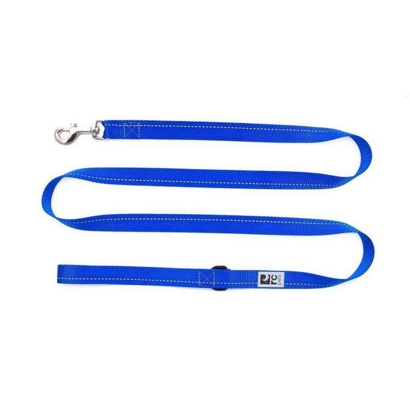 RC PETS Dog Leash Primary Royal Blue, 1x6'