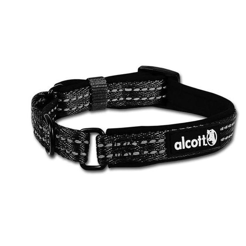 Alcott Martingale Dog Collar - Small  10-14" - Black