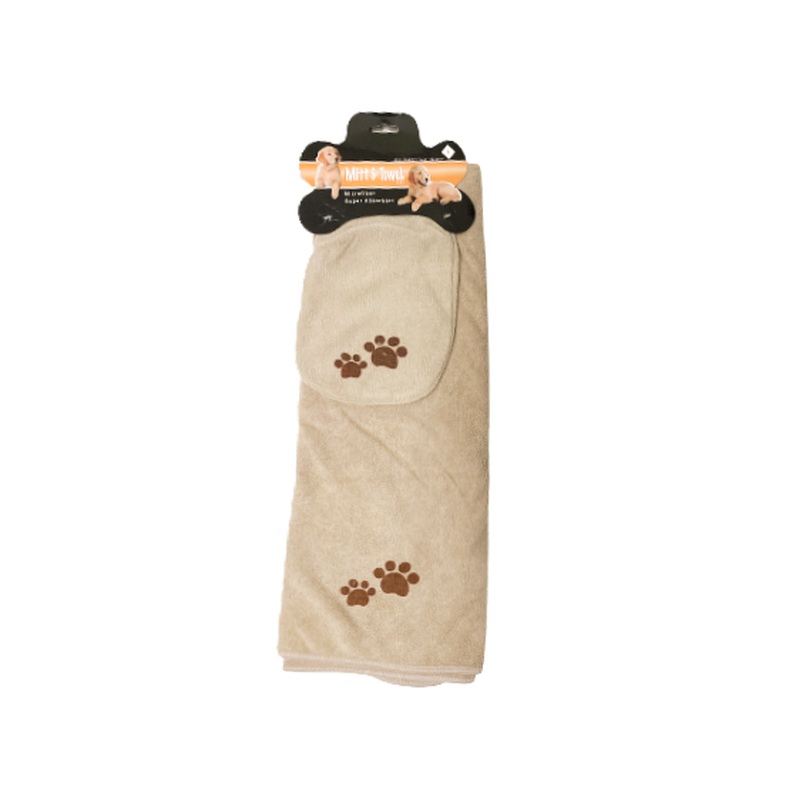 Microfiber Mitt & Towel Set