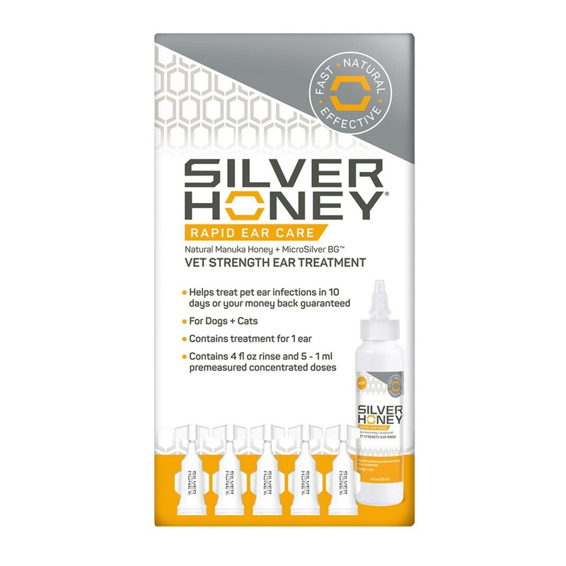 VSI Absorbine Silver Honey Vet Strength 2 Step Ear Treatment