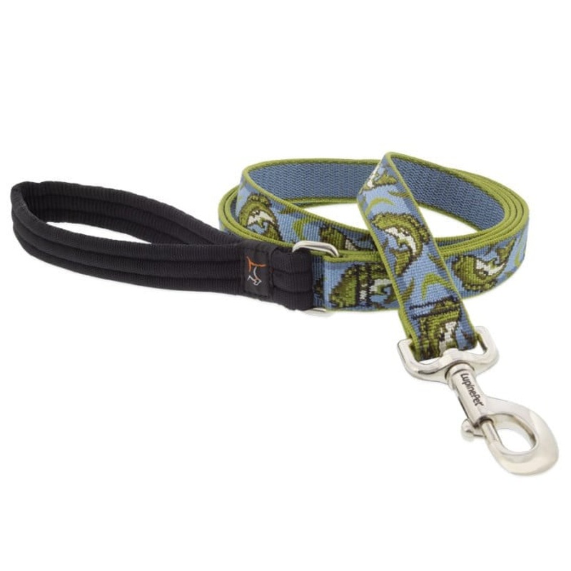Lupine Dog Leash 1" Wide x 4' Length Gone Fishin