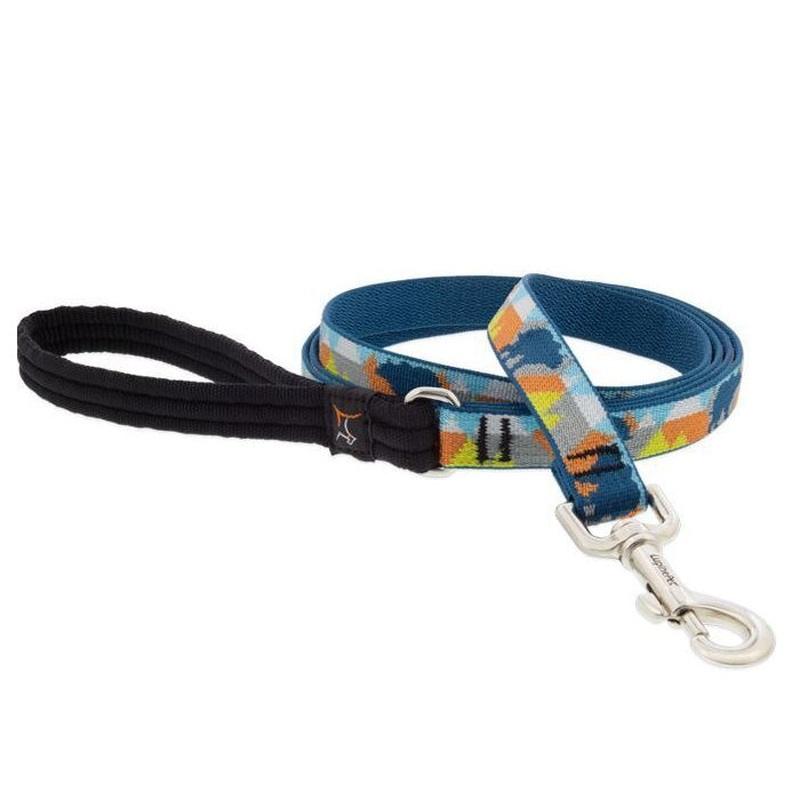 Lupine Leash 3/4" Wide x 4' Length Bear Peak