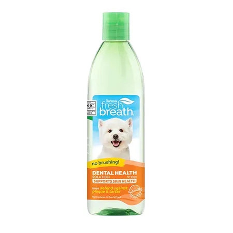 Tropiclean Fresh Breath Water Additive Plus Skin & Coat