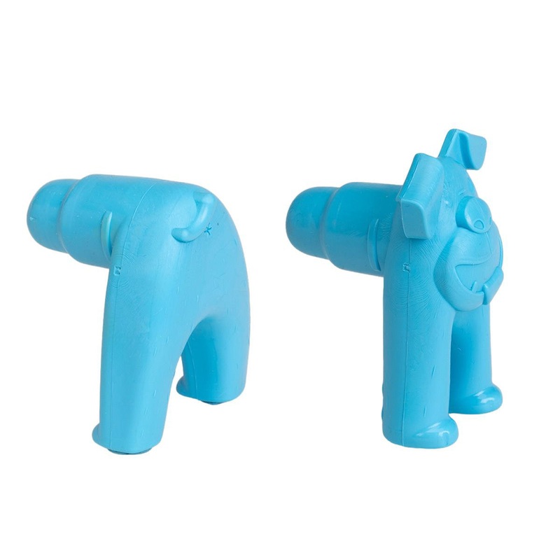 West Paw Toppl Stopper Aqua Dog Treat Toy