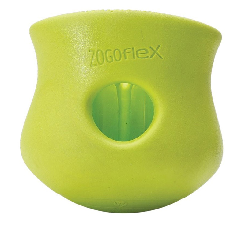 West Paw Toppl XL Green Dog Treat Toy