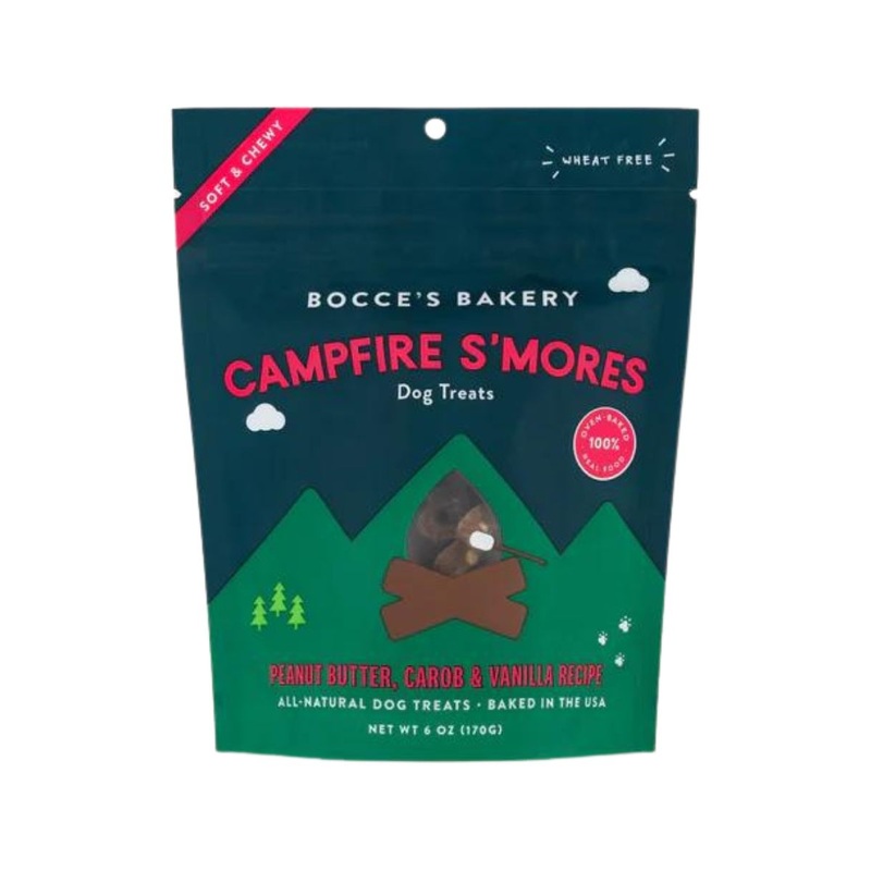 Bocce's Bakery Campfire S'mores Soft & Chewy Treats 6oz