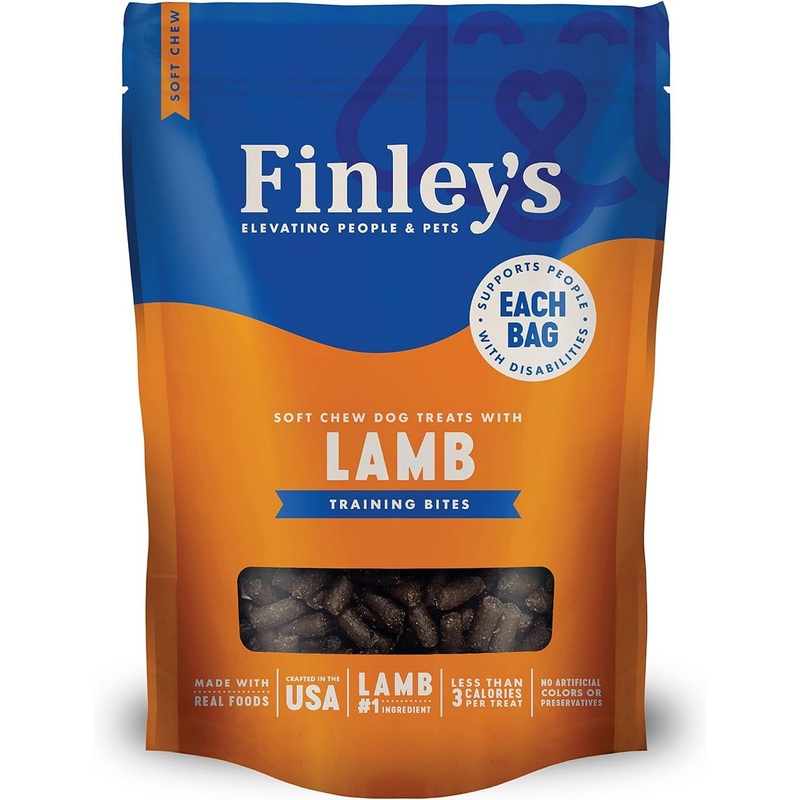 Finley's Lamb Recipe Soft Chew Training Bites Dog Treats 16oz