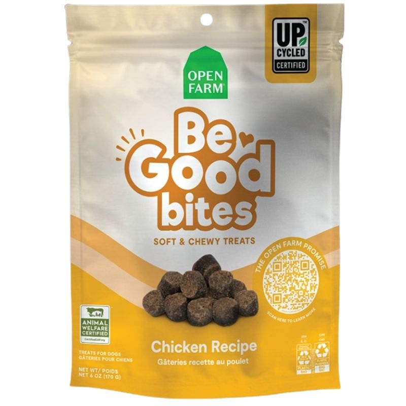 Open Farm Be Good Bites Chicken Dog Treats 6oz