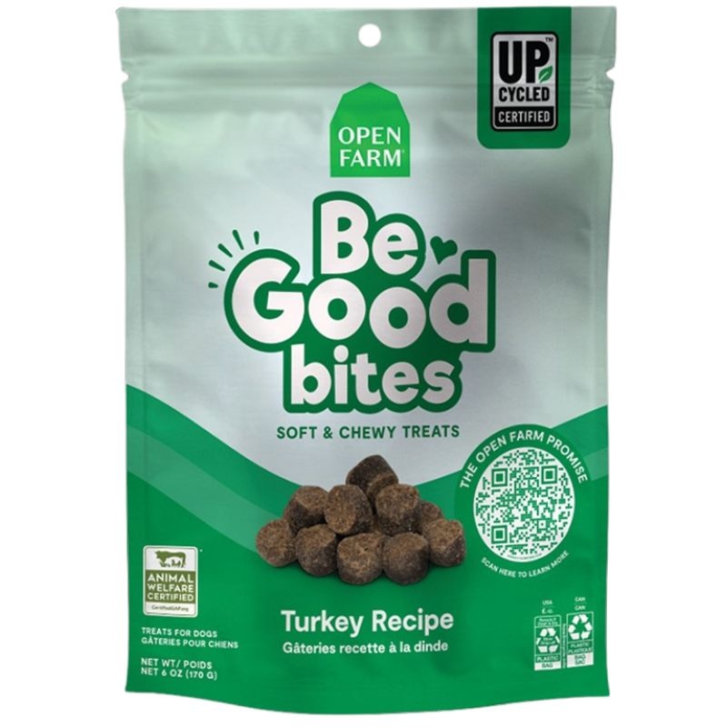 Open Farm Be Good Bites Turkey Treats Dog Treats 6oz