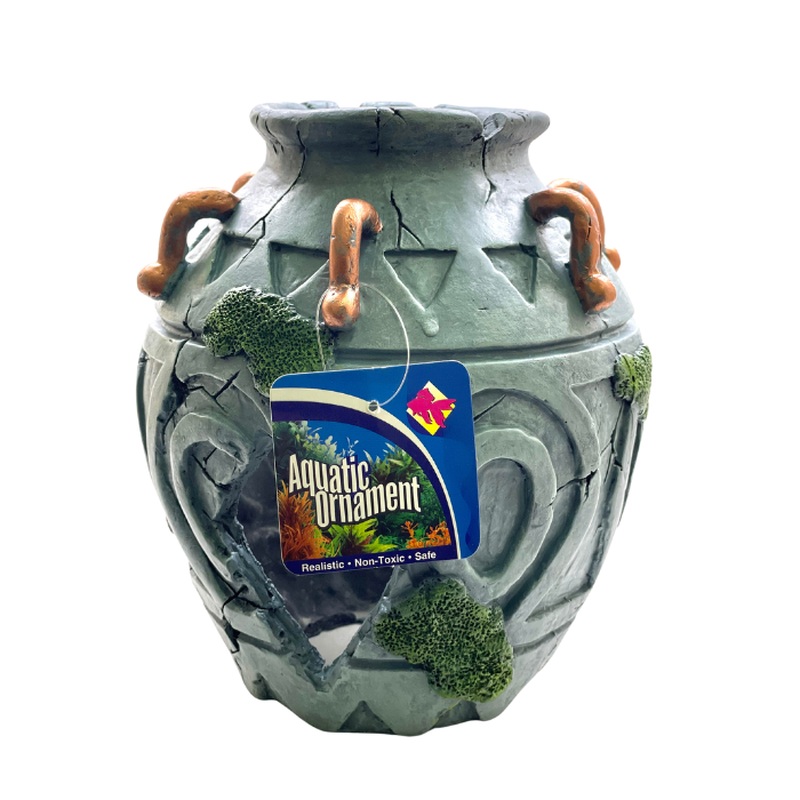 Resin Brass Antique Urn