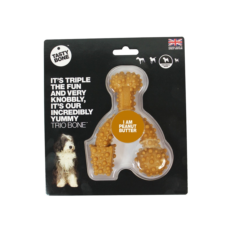 Tasty Bone Trio Peanut Butter