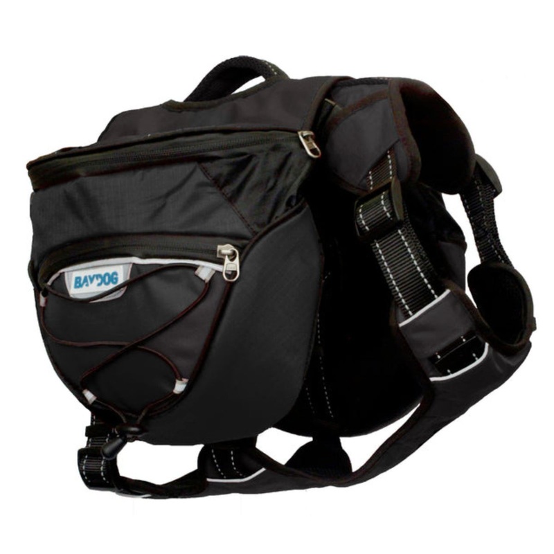 Bay Dog Saranac Saranac Dog Backpack Black Medium