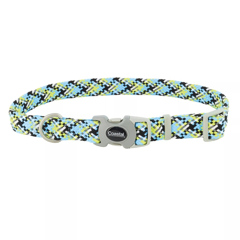 Coastal Pro Active Adjustable Woven Reflective Dog Collar L North Sky Net
